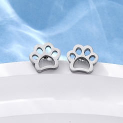 Tarnish Resistant 304 Stainless Steel Stud Earrings&nbsp;X-EJEW-F227-14P