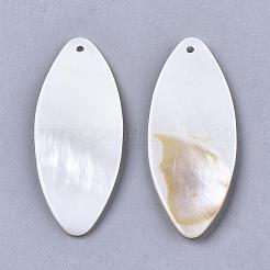 Freshwater Shell Pendants&nbsp;SHEL-S274-83