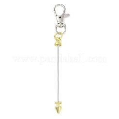 合金ビーズペンダント装飾  ゴールドカラー  12.2cm&nbsp;LS-KEYC-D288-01G