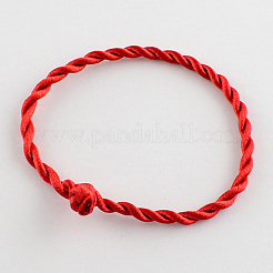 Braided Handmade Nylon Bracelet Cord&nbsp;BJEW-R257-01