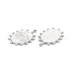 304 Stainless Steel Pendant Enamel Settings&nbsp;STAS-N097-209P