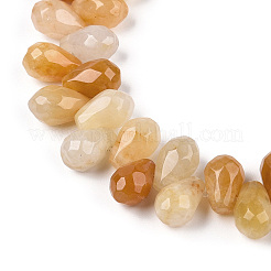 Natural Topaz Jade Beads Strands&nbsp;G-S357-C02-12A