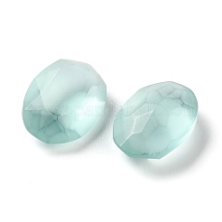 Frosted Glass Rhinestone Cabochons&nbsp;RGLA-G022-05A-361