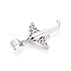 Brass Micro Pave Cubic Zirconia Pendants&nbsp;KK-T080-09P