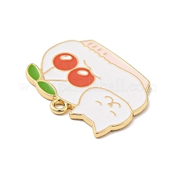 Cartoon Alloy Enamel Pendants&nbsp;ENAM-G208-24KCG