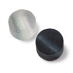 天然の蛍石カボション  フラットラウンド  12~12.5x7~10mm&nbsp;G-K338-39B-04