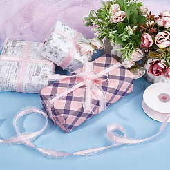 10 Yards Polyester Pleated Lace Trim&nbsp;OCOR-WH0080-93C