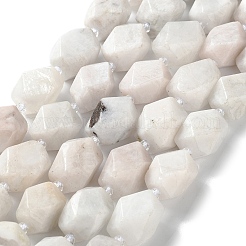 Natural Rainbow Moonstone Beads Strands&nbsp;G-C182-21-02