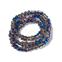 Electroplate Glass Beads Strands&nbsp;EGLA-L030-HR02