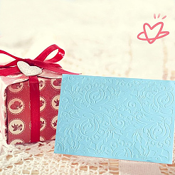 6Pcs 6 Styles Plastic Embossing Folders&nbsp;DIY-SP0005-35