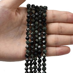 天然カンババジャスパービーズ連売り  スターカットラウンドビーズ  多面カット  5~6x5~6x5~6mm  穴：1~1.2mm  約64~68個/連  14.80''~15.04''（37.6~38.2センチメートル）&nbsp;G-Z119-A20-01