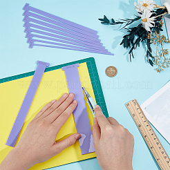 10Pcs 10 Styles Acrylic Bookbinding Rulers&nbsp;DIY-BC0016-53B