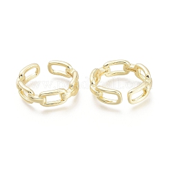 Brass Cuff Rings&nbsp;LS-RJEW-F103-04-G