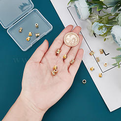 18Pcs 3 Style Brass Beads&nbsp;KK-PH0002-46