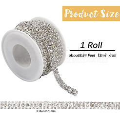 Iron Rhinestone Cup Chains&nbsp;CH-WH20001-02C
