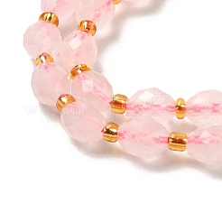 Natural Rose Quartz Beads Strands&nbsp;G-H297-C08-01