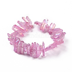 Natural Quartz Crystal Points Beads Strands&nbsp;G-K181-B12