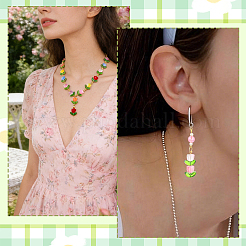 DIY Flower Pendants Makings&nbsp;DIY-SZ0011-06
