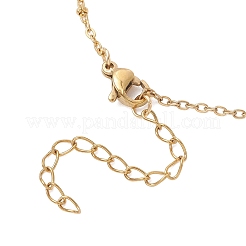 304 Stainless Steel Cable Chain and Satellite Chain Bracelet Making&nbsp;AJEW-JB01479