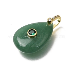 Natural Green Aventurine Pendants&nbsp;GG-CBA7610-07G-07