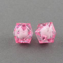 Transparent Acrylic Beads&nbsp;X-TACR-S112-8mm-M