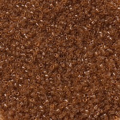 MIYUKIデリカビーズ  シリンダー  日本製シードビーズ  11/0  （db1101)透明マリーゴールド  1.3x1.6mm  穴：0.8mm  約10000個/袋  50 G /袋&nbsp;SEED-X0054-DB1101