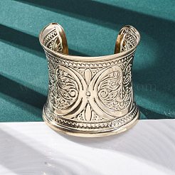 Alloy Arm Cuff Bangles Girl Women&nbsp;AJEW-A063-03G