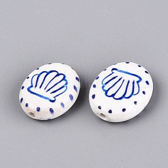 Handmade Porcelain Beads&nbsp;PORC-Q005-12E