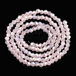 Imitation Jade Electroplate Glass Beads Strands&nbsp;EGLA-A039-J2mm-B07