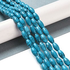 Synthetic Gemstone Dyed Beads Strands&nbsp;G-K362-I12-06