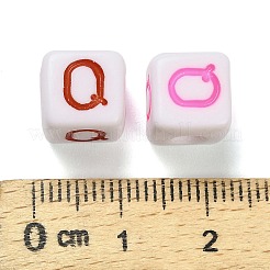 Opaque Acrylic Beads&nbsp;OACR-I022-01Q