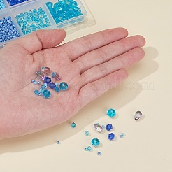 DIY Blue Series Jewelry Making Kits&nbsp;DIY-YW0003-05B
