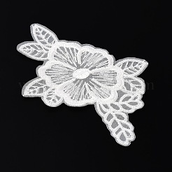 Organza Embroidered Cloth Sew on Patches&nbsp;PATC-WH20001-05