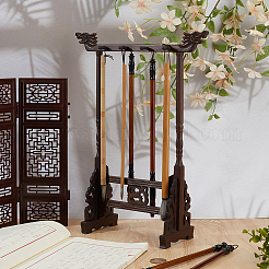 Wenge Wood Chinese Calligraphy Hanging Holder&nbsp;ODIS-WH0107-01C