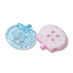 4-Hole Button Plastic Cabochons&nbsp;BUTT-V001-01