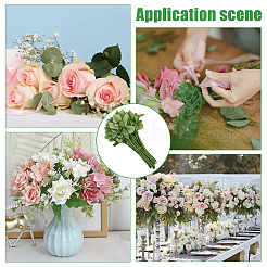 65Pcs Plastic Artificial Rose Branch&nbsp;AJEW-WR0003-06