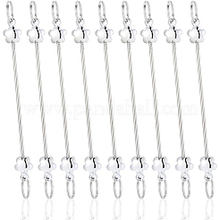 24Pcs Stainless Steel Beadable Keychain Bar for Jewelry Making DIY Crafts&nbsp;AJEW-SC0031-55A