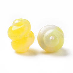 Two Tone Opaque Acrylic Beads&nbsp;OACR-P013-31B