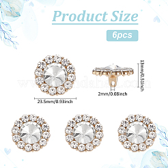 6Pcs Alloy Buckles&nbsp;FIND-FG0004-41G