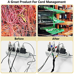 25M Reusable Cable Straps Cable Ties&nbsp;AJEW-WH0077-104B