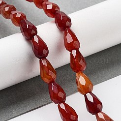 Natural Red Agate Beads Strands&nbsp;G-P520-B06-01