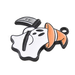 Halloween Alloy Enamel Pendants&nbsp;ENAM-P258-01D-B