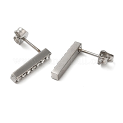 PVD Vacuum Plating 304 Stainless Steel Stud Earring&nbsp;EJEW-C099-08GP