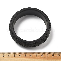 Chinese Style Cinnabar Bangles&nbsp;BJEW-U036-01