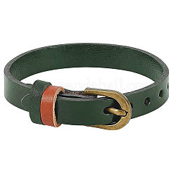 Cowhide Cord Bracelets&nbsp;BJEW-WH20005-008AB-02