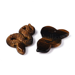 Natural Tiger Eye Cobra Display Decoration&nbsp;G-N348-05F