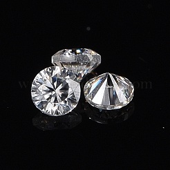 White D Color Round Cut Loose Moissanite Stones&nbsp;RGLA-WH0016-01P