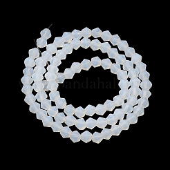 Imitation Jade Frosted Glass Bead Strands&nbsp;EGLA-A039-J6mm-MD05