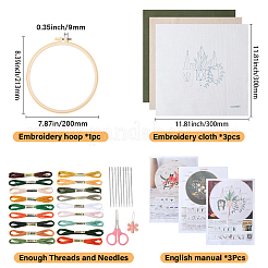DIY Embroidery Kits For Beginner&nbsp;DIY-WH20011-73E