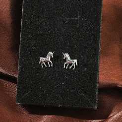 Brass Stud Earrings&nbsp;EJEW-F403-07P